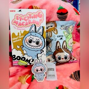 ♥️sold♥️ Labubu Exciting Macaron Sea Salt Coconut New in package